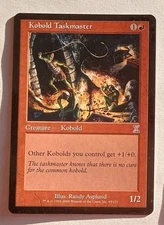 Magic MTG - Kobold Taskmaster - Timeshifted Time Spiral - LP