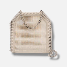 Stella Mccartney Womens Ivory Falabella Shoulder Tote Bag