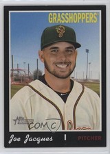 2019 Topps Heritage Minor League Edition Black 43/50 Joe Jacques #178 1ek2