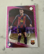 Topps 2025-26 UEFA Ferran Torres FC Barcelona Pink Diamante Foil Card #138