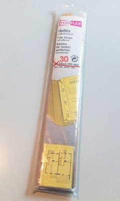 Heftfix selbstklebend 30 St. 29 cm VELOFLEX offene Packg, Heft-Klebestreifen unb