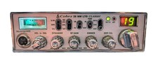 Cobra 29 NW LTD Classic NightWatch Mobile CB Radio, 40 Ch, ANL, PA, Silver