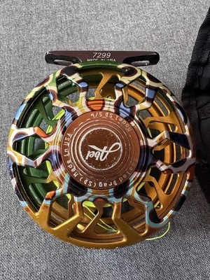 abel fly reel ebay Vaya 5/6 Native Brown Finish and Drag Knob with Walnut Handle classically elegant reel for alpine meadow fishing Abel TR Fly Reel 4/5