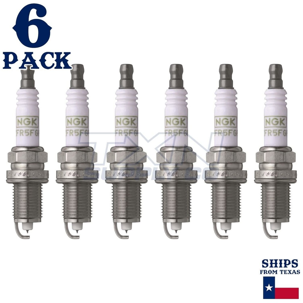 6 Pack NGK G-Power Spark Plugs 2011-2012 for Dodge Nitro 3.7L V6
