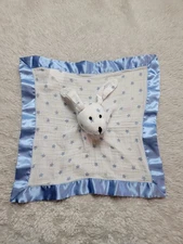 Aden + Anais Bunny Lovey Musy Mate Blue Oh My Stars Security Blanket Muslin