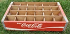 Vintage Coca-Cola Coke 24 Bottle Crate Wooden Carrier Richmond VA. 1972