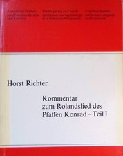Kommentar zum Rolandslied des Pfaffen Konrad,...