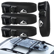 Surfboard Kayak Canoe Tie Down Lashing Straps Car Roof Rack Cargo Luggage 15ft Surfboard Kayak Canoe Tie Down Lashing Straps Car Roof Rack Cargo Luggage 15ft