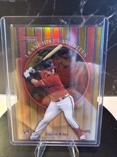 Austin Riley 2019 Bowman’s Best Franchise Favorites Gold Refractor RC /50