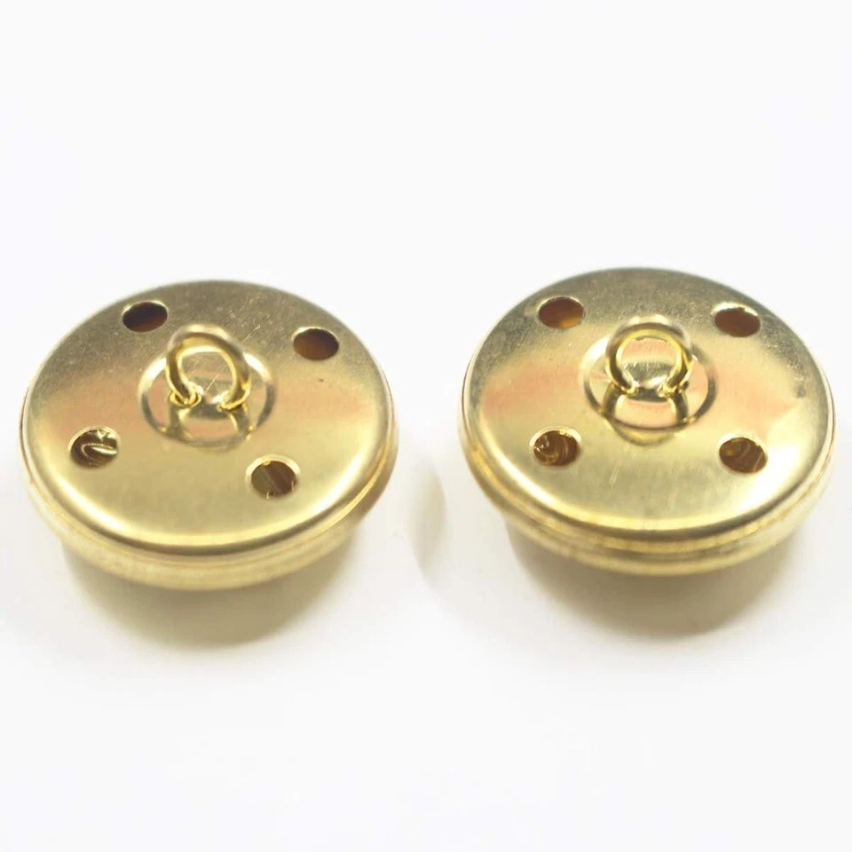 25 PCS Vintage Metal Blazer Button Set Metal Gold Emblem Shank Buttons Blazer - Image 2 of 4