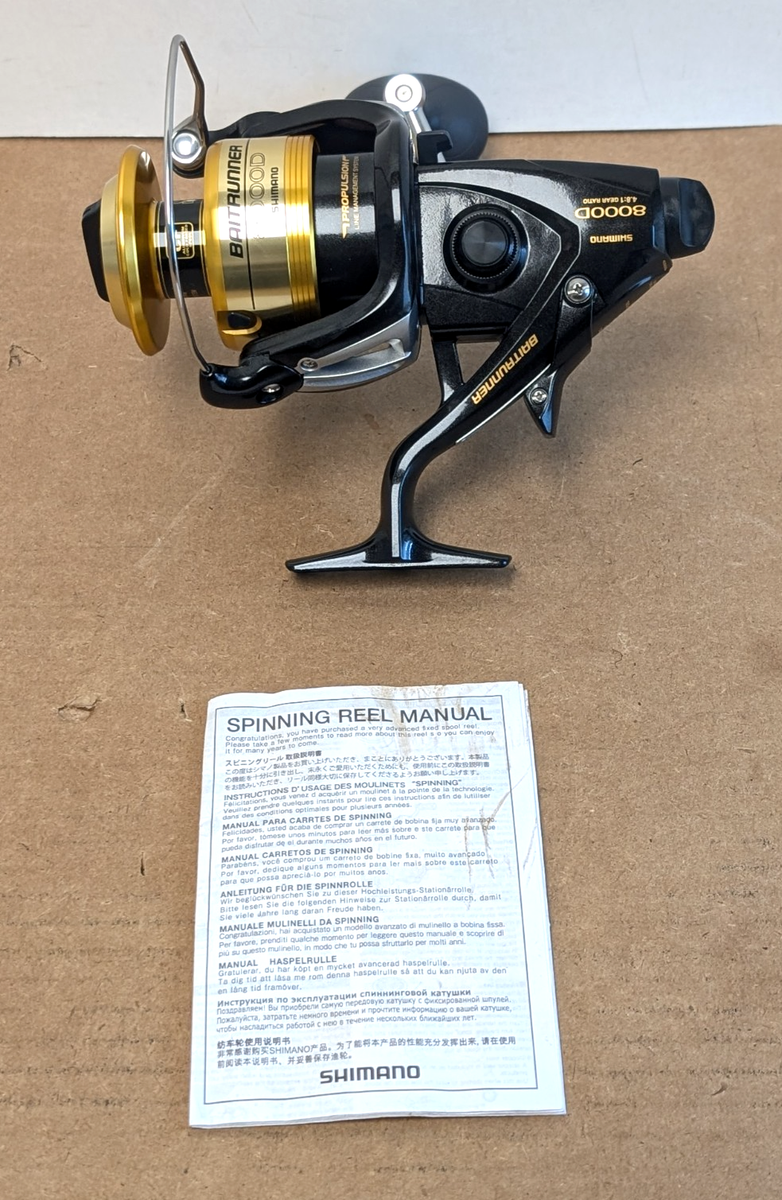 Shimano Baitrunner 8000D Offshore Spinning Reel | eBay