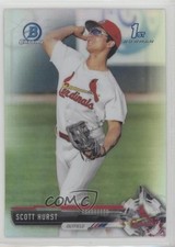 2017 Bowman Draft Chrome Refractor Scott Hurst #BDC-126 fm0