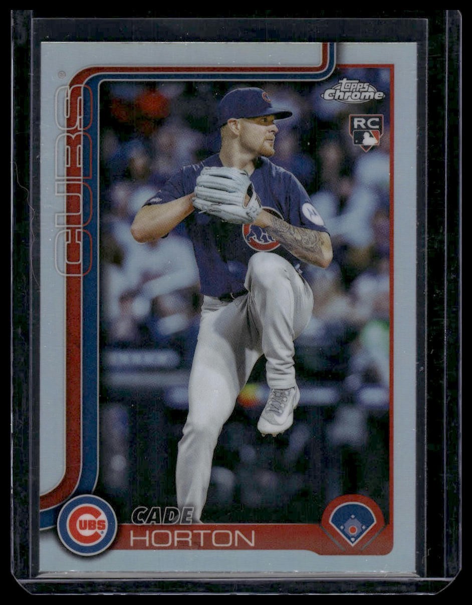 2025 Topps Chrome Update #USC63 Cade Horton Refractors