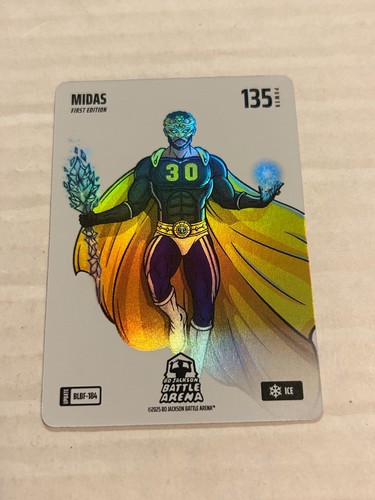 2025 BO JACKSON BATTLE ARENA UPDATE MIDAS STEPHEN CURRY BLIZZARD BATTLEFOIL C9