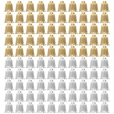 100pcs Flower Spacer Bead Caps Antique Alloy Cone Bead Caps necklace materials