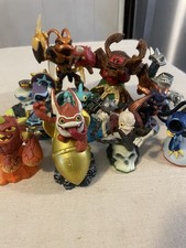 Lot Of 11 Skylanders Swap Force Figures Assorted bases Game Activision