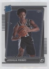 2021-22 Panini Donruss Optic Rated Rookie Joshua Primo #162 0ey4