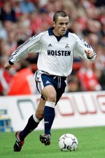 Stephen Carr of Tottenham Hotspur at the FA Carling Premiership ma- Old Photo