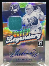 Dan Marino 2021 Optic Holo Legendary Auto Jersey 11/25 Game Used 