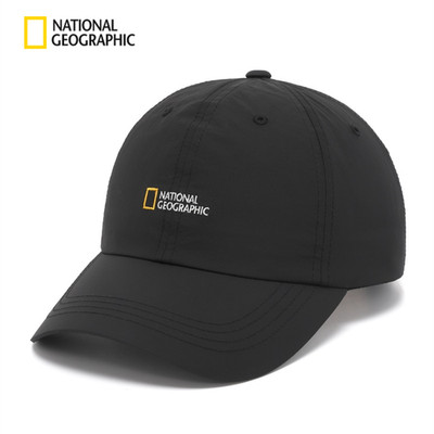 New National Geographic Light Ball Cap BLACK UNISEX SIZE