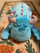 Disney Pixar Monsters Inc Sulley Plush Stuffed Animal Blue Purple Spots 2024