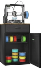 3D Printer Stand with Filament Storage Large Printer Table Rack Dehumidifier