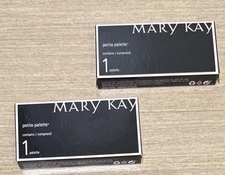 Lot of 2 ~ Mary Kay Petite Palette / Refillable Compacts ~ unfilled/empty
