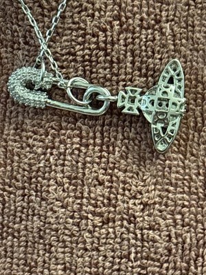 VIVIENNE WESTWOOD Silver Lucrece Pendant Necklace | eBay