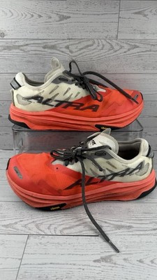 ALTRA Mont Blanc Carbon Mens 9.5 White Coral Trail Running Shoes #635
