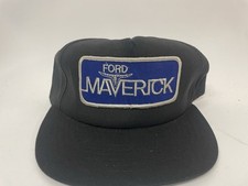 Vtg UNWORN FORD MOTOR COMPANY Maverick SNAPBACK HAT Made In USA