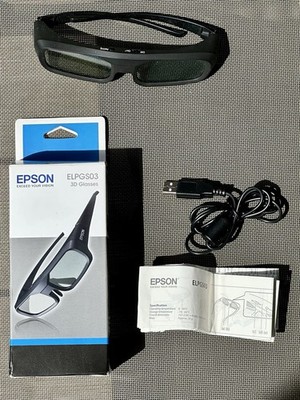 Letzte: Original Epson ELPGS03 3D-Brille inkl. OVP - kaum genutzt!