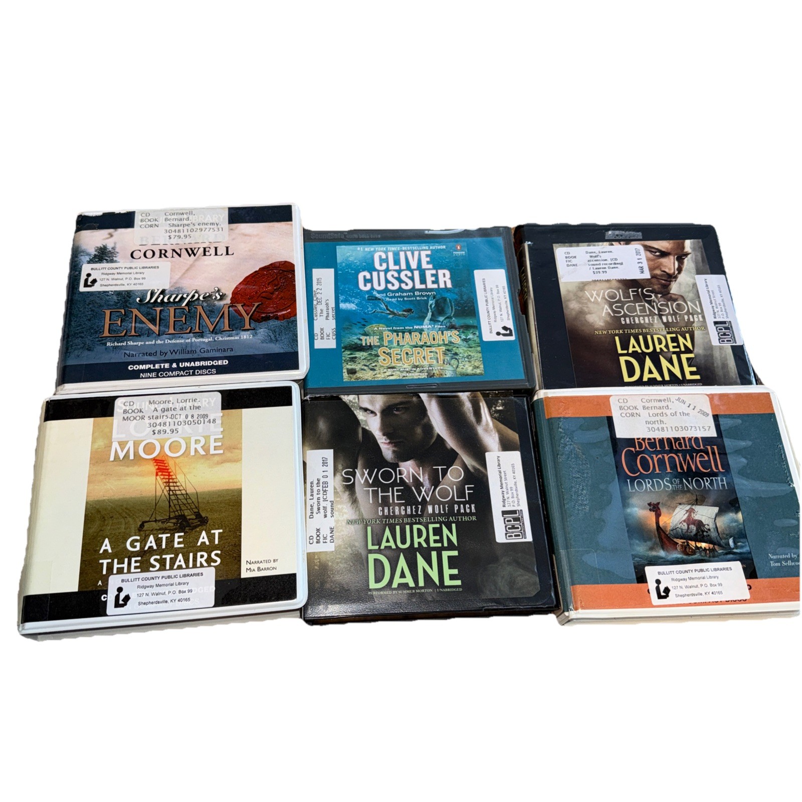 Random Audio Cover Wholesale Random Audio books on cd lot of 6 assorted audiobooks | eBay
