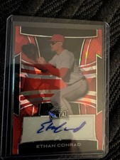 2025 Leaf Metal Ethan Conrad Base Auto Red Crystal /10