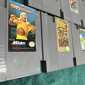 Lot of 14 Nintendo NES Games! Gumshoe,guerrilla,p.o.w. Strider,tnmt,Dinoriki !!