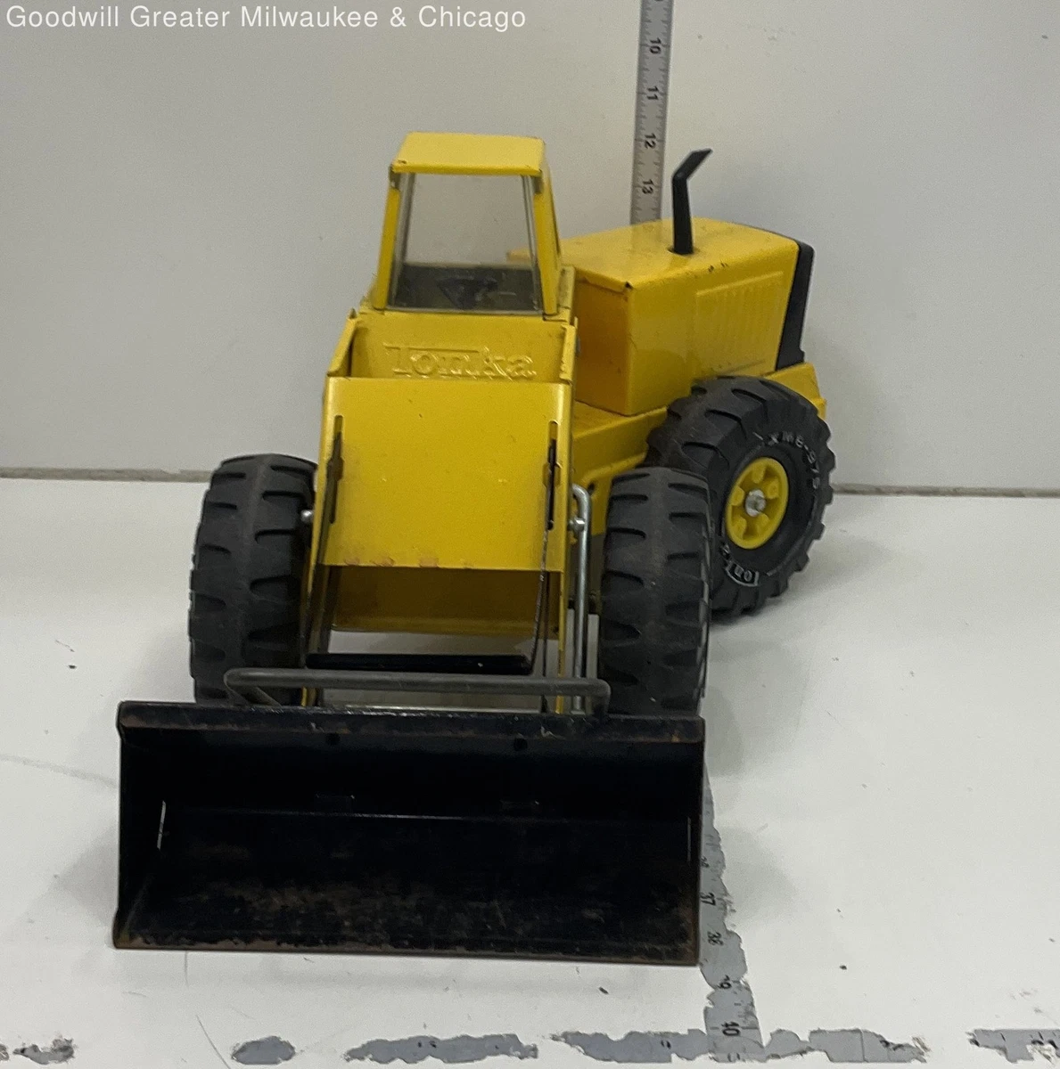 Plastic Loader Vintage Manufacture Diecast Construction Equipment