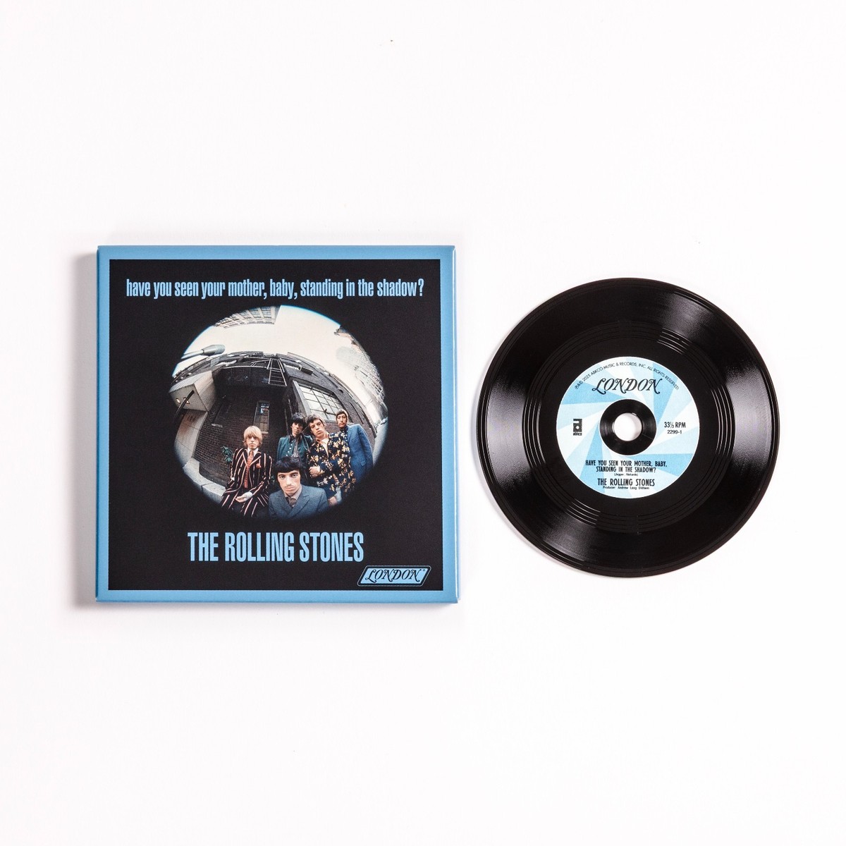 Crosley Rolling Stones RSD3 Turntable with Crate and Six 3-Inch
