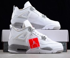 Jordan 4 Retro White Oreo  Mens US Size 7-12 ...