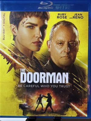 The Doorman (Blu-ray, 2020) (Combined Shipping) (Ships In Box) (Ruby Rose)