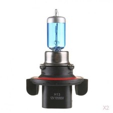 2pcs h13/9008 100W 12v 6000k super White Gas Halogen