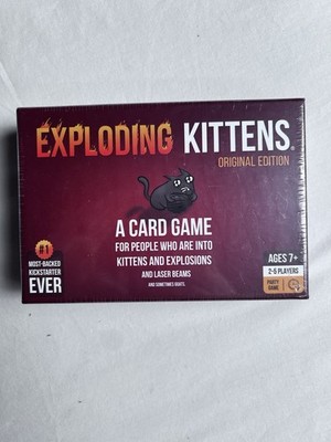 Exploding Kittens Card Game EKG-ORG1-1 Playing Card New Sealed