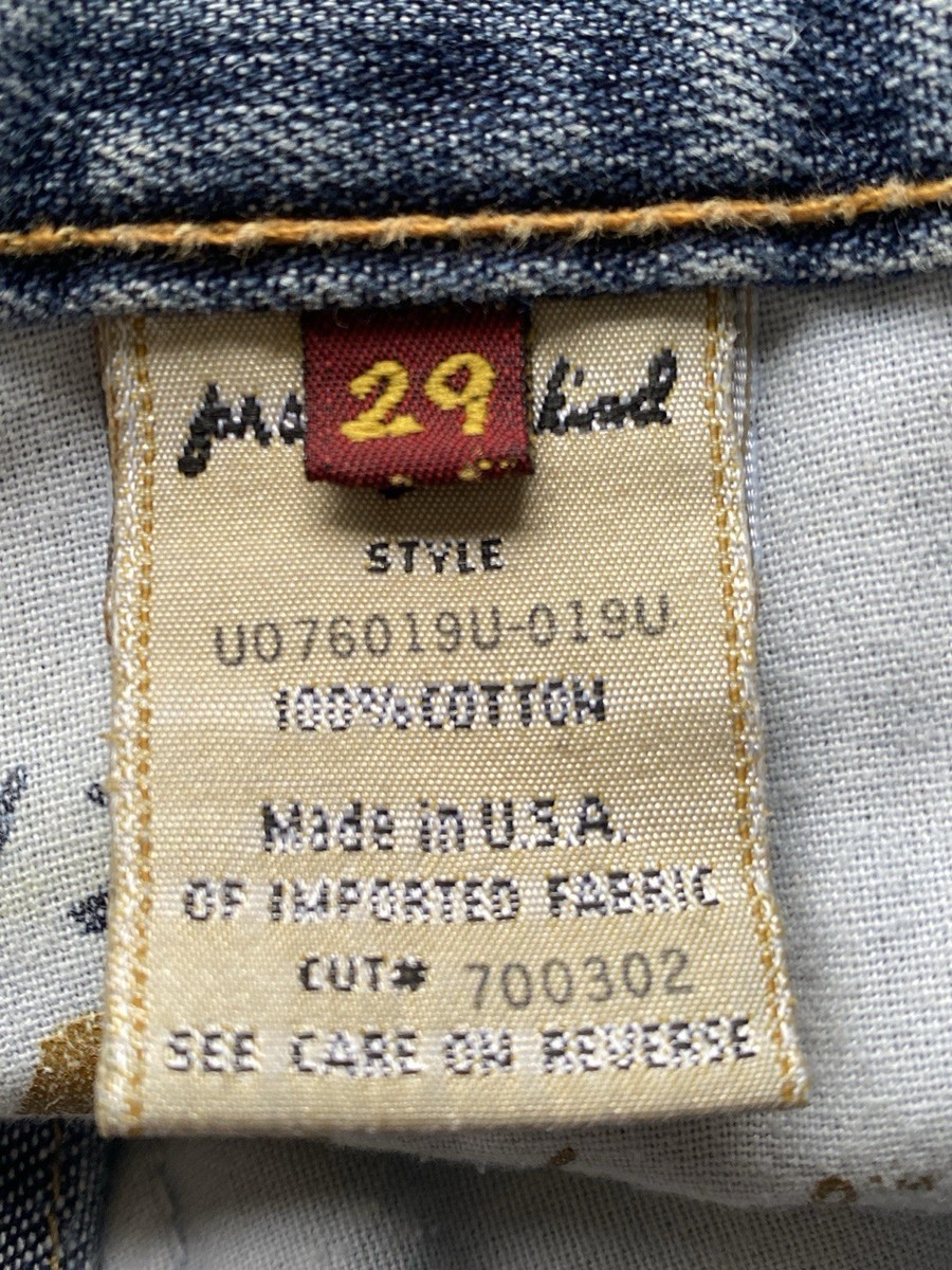 Seven for all Man Kind Flare Leg Jeans 100% Cotton Sz 29 $228 USA View 6