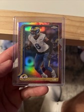 2025 Topps Chrome Football Jared Verse Pigskin Parallel, LA Rams 🔥🔥