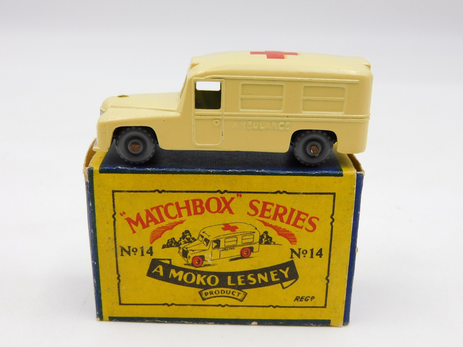Matchbox 14b, Daimler Ambulance - Free Price Guide & Review