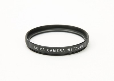 Leica E39 UVa II 13030 klarer Schutzfilter (schwarz) absorbiert ultraviolettes Licht