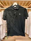 LACOSTE MICHAEL YOUNG BLACK SIZE 4 POLO T-SHIRT TEE SHORT SLEEVE CASUAL MENS