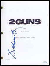 Baltasar Kormakur "2 Guns" AUTOGRAPH Signed Full Complete Script Screenplay ACOA