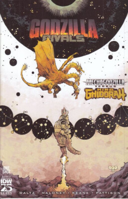 Godzilla Rivals Mechagodzilla vs King Ghidorah Variant Cover B Neuware 2024 new