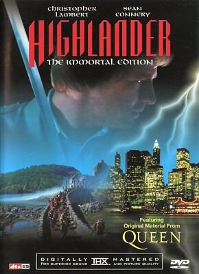 Highlander (DVD, 2002, 2-Disc Set, Immortal Edition)