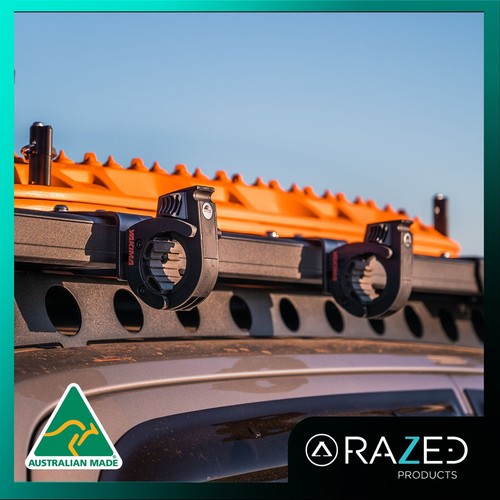 Shovel Holder Bracket Kit - Suit Rhino Rack / Yakima Platforms with AceO'Spades - Picture 2 of 13