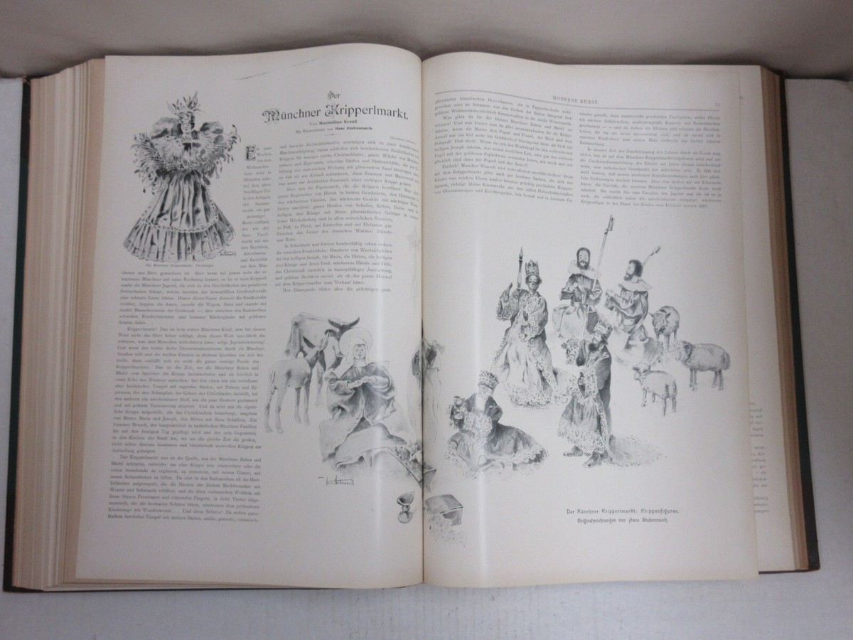 Moderne Kunst Band 25 Meister-Holzschnitten German Art Book w/ 100